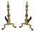 Pair Virginia Metalcrafters Colonial Williamsburg Fireplace Andirons For Sale