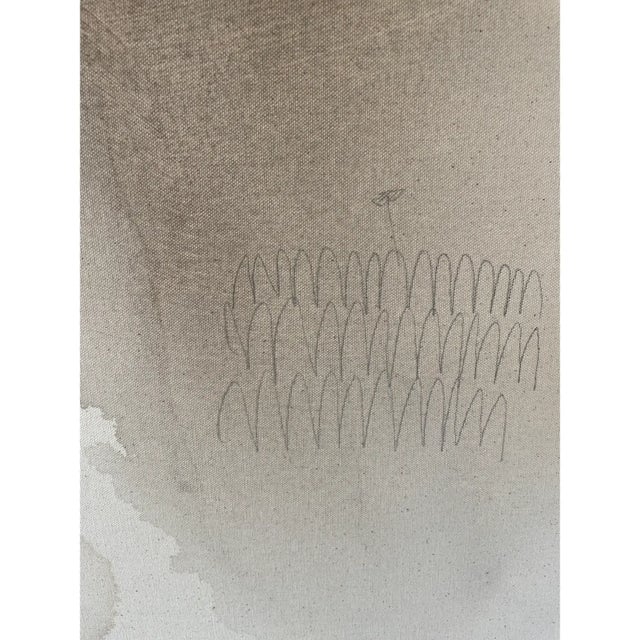 Textile Abstract Painting in Earthy Tones by Kasia Kręcicka For Sale - Image 7 of 7