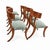 Mid Century Style Solid Walnut Klismos Dining Chairs. Set of 6 For Sale - Image 4 of 5