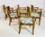 1970s Set of 6 Solid Wood Dining Room Armchairs, Usa 1970s For Sale - Image 5 of 12