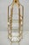 Vintage Italian Hollywood Regency Gold Tole Metal 4 Tier Lighted Etagere Curio For Sale In Philadelphia - Image 6 of 18