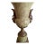 Vintage Hua Rong Tang Zhi Bronze Mounted Sage Green Crackle Porcelain Urn Vase For Sale