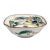 A small well painted Japanese porcelain dish from the Edo period. Enameled in the old Kutani pallete of deep green,...