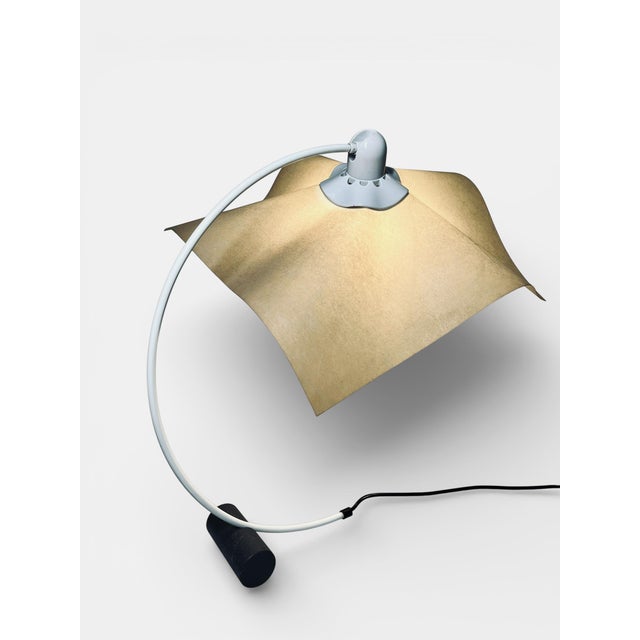 Ivory Area Curva Table Lamp by Mario Bellini for Artemide, Italy, 1970s For Sale - Image 8 of 11