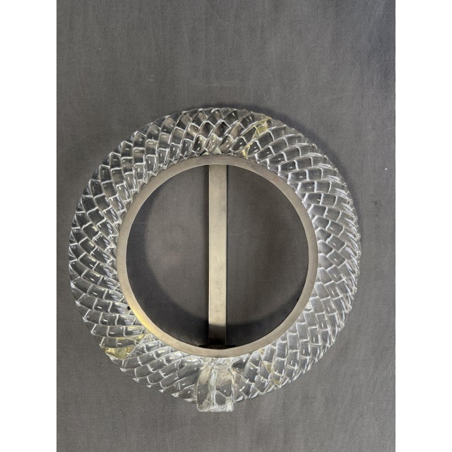 Loewe Glass Mirror Picture Frame by Carlo Scarpa for Venini, 1945 For Sale - Image 11 of 12