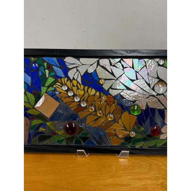 2020s Katie Wolf Stained Glass Mosaic For Sale - Image 5 of 12
