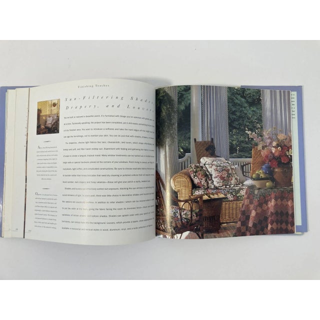 Pleasures of the Porch: Ideas for Gracious Outdoor Living Hardcover Book First Edition For Sale - Image 11 of 13