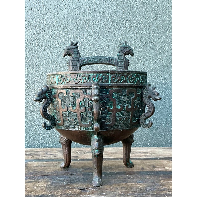 Vintage MCM Ice Bucket After James Mont For Sale - Image 9 of 12