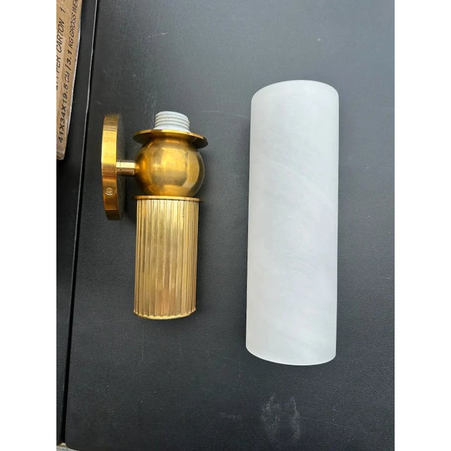 Lights Corbett Lighting Ronda Vintage Brass Light Wall Sconce - a Pair For Sale - Image 7 of 11