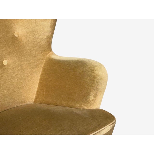 Ilmari Lappalainen, Lounge Chairs, Beech, Velvet, Finland, 1950s For Sale - Image 10 of 12