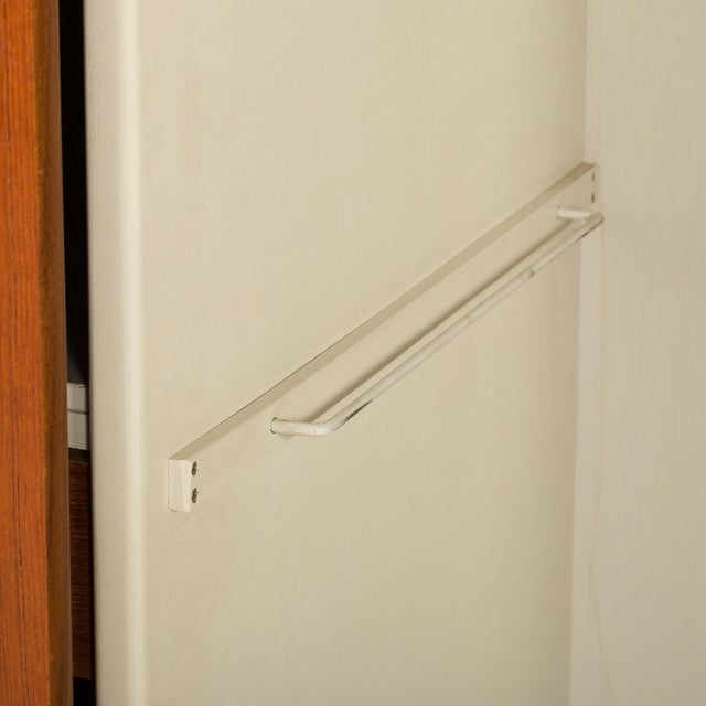 Mid-Century Danish Teak Wardrobe, 1960s For Sale - Image 14 of 15