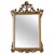 20th French Empire Period Carved Gilt Wood Rectangular Mirror With Crest For Sale - Image 10 of 10