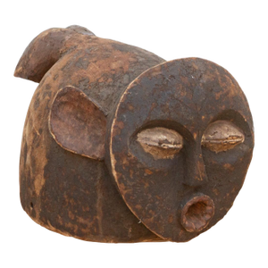 Antique Finely Carved African Mambila Mask