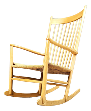 J16 Rocking Chair by Hans Wegner for FDB Mobler, 1960s