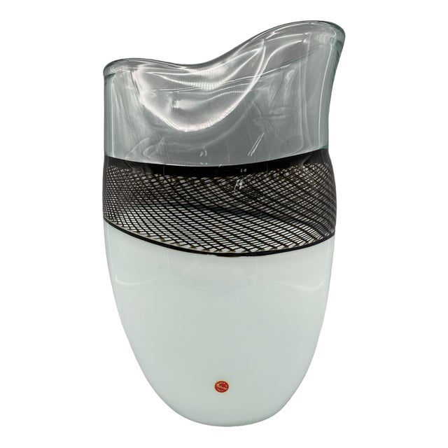 Murano Glass Vase by Giampaolo Seguso, Italy, 1993 For Sale