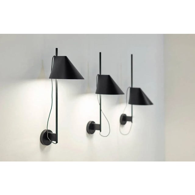 Louis Poulsen GamFratesi Black 'Yuh' Wall Light for Louis Poulsen For Sale - Image 4 of 10
