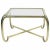 Mid 20th Century Mid Century Mastercraft Brass Glass Coffee Table For Sale - Image 5 of 5