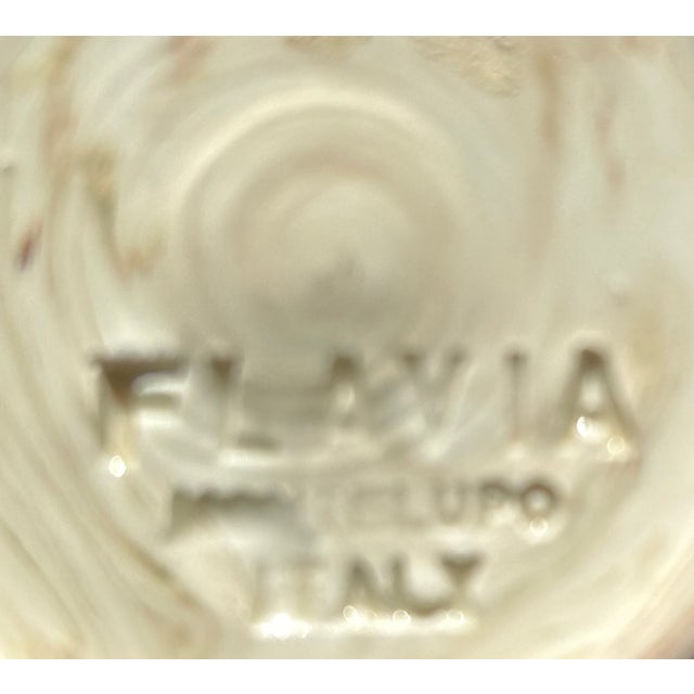 Vintage Italian Flavia Ceramic Vase For Sale - Image 9 of 9