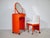 Space Age Silvi Dressing Table and Chair in Plastic by Studio Kastilia for Fanini Fain S.P.A., 1970s, Set of 2 For Sale - Image 11 of 18