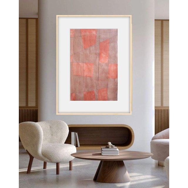 Early 21st Century Alice Maier, Re-Nouveau N°3, 2025, Acrylic on Paper For Sale - Image 5 of 10