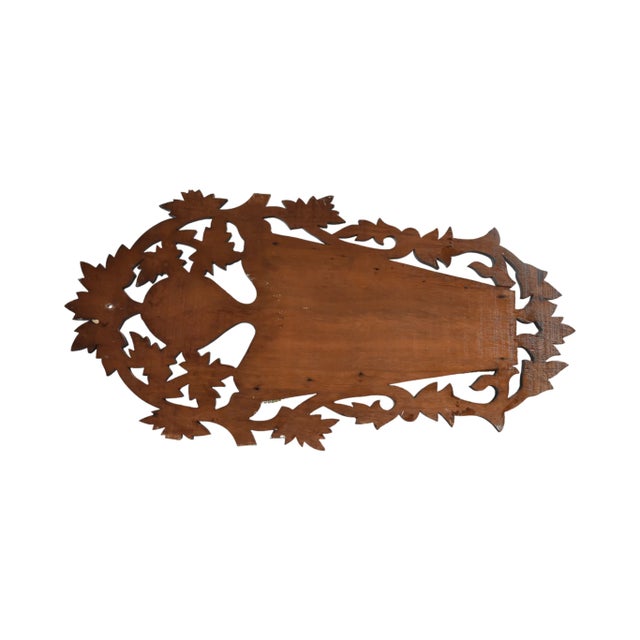 Antique 19th-Century Beaded Needlepoint Spaniel Dog Wall Pocket For Sale - Image 11 of 12