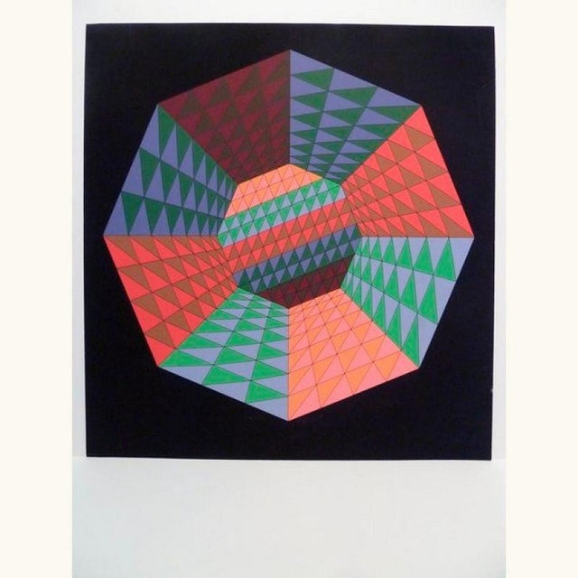 Serigraph Edition : 4/25 65.00 cm. x 61.00 cm. 25.59 in. x 24.02 in. (image) Annoted "EA" Handsigned by the artist in...