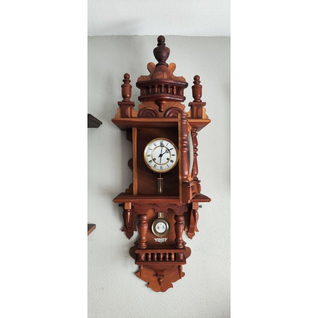 Wonderful German ½ hours Wall Clock Good working order and good, original condition Who made: Franz Hermle & Sons Where...