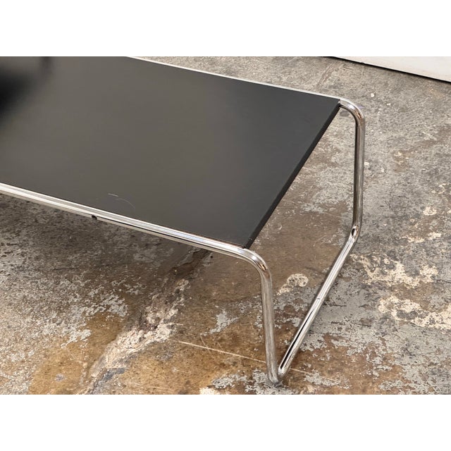 Black Marcel Breuer for Knoll Lacio Side Tables, Set For Sale - Image 8 of 12