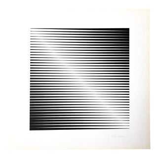 Getulio Alviani, Design, 1977, Serigraph, Paper For Sale