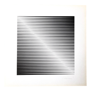 Getulio Alviani, Design, 1977, Serigraph, Paper