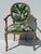 Mid-Century Modern 1980s Pair of Faux Bois Tropical Regency Rope and Tassel Arm Chairs For Sale - Image 3 of 12