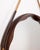 Mid-Century Modern Vintage Italian Wall Mirror in Shaped Wood, 1970s For Sale - Image 3 of 10