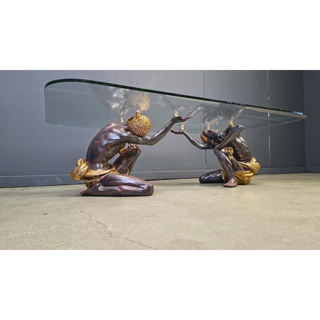 Vintage Sculptural Figure Coffee Table, 1960s For Sale - Image 4 of 16