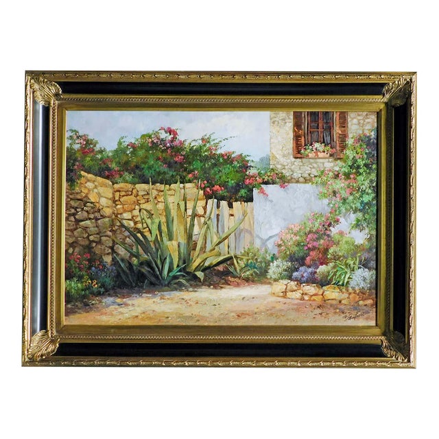 Paul Guy Gantner "Garden of Solace" #6066968Original Hand Signed For Sale