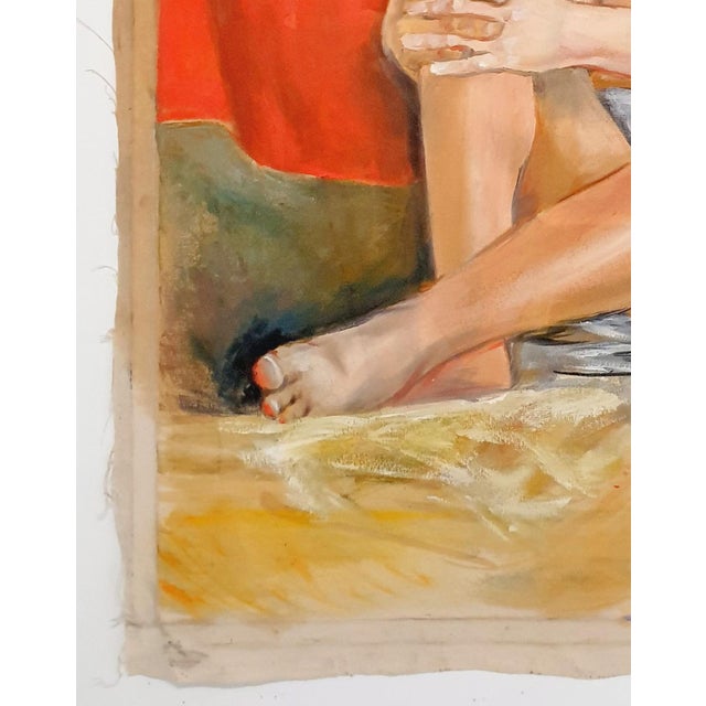 2000 - 2009 Original Male Nude Oil Painting, Erotic Art by Ukrainian Artist 79-59 For Sale - Image 5 of 6