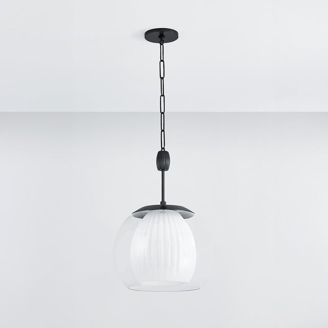 Inspired by nature, the retro silhouette of Clementon features a single orb accented by graceful details. The exterior...