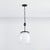Inspired by nature, the retro silhouette of Clementon features a single orb accented by graceful details. The exterior...