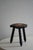 Swedish Tripod Stool in Pine & Cowhide, 1950s For Sale - Image 9 of 12