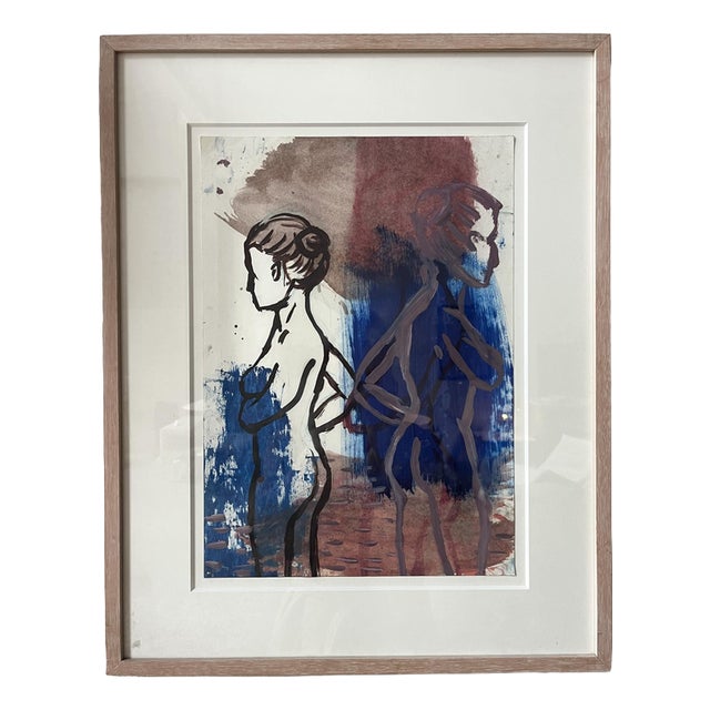 Amy Bessone, Nudes, 1970s, Mixed Media, Framed For Sale