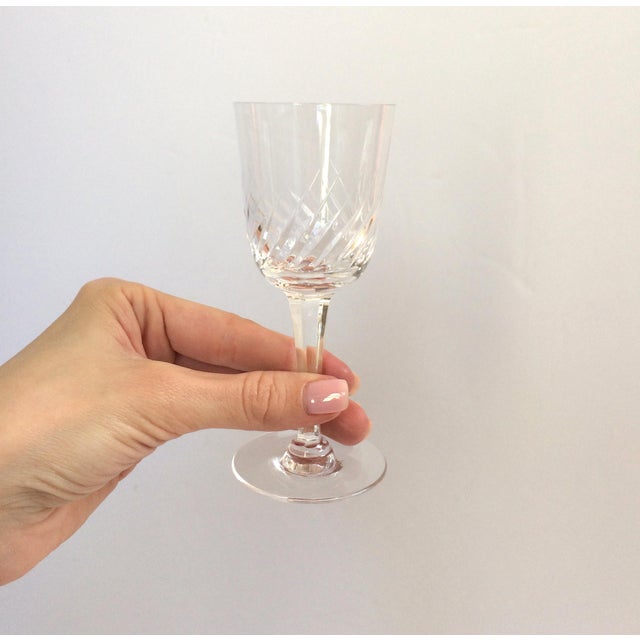 S/36 Cut Crystal Stemware by Hoya Japan Set of Brilliant 36 Bar