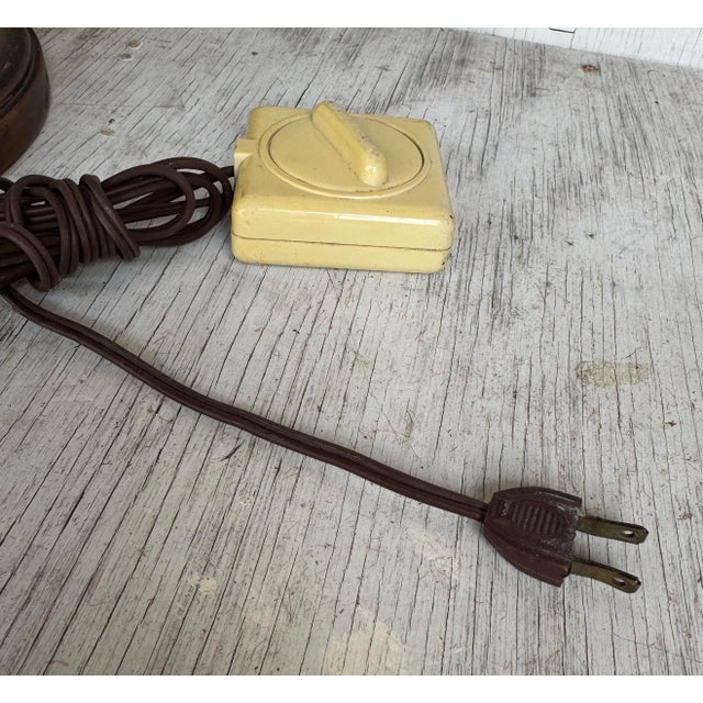 Giant Vintage Mid Century Modern Ball Table Lamp For Sale - Image 10 of 10
