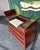 Antique 19th Century Flame Mahogany Marble-Topped Chest For Sale - Image 4 of 16