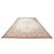 Antique Persian Tabriz Pahlavi Wool 12x18 Ivory, Pink & Teal Handmade Area Rug #9902227 For Sale - Image 4 of 15