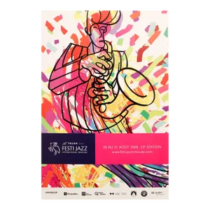 2008 Canadian Music Poster, Festi Jazz Rimouski