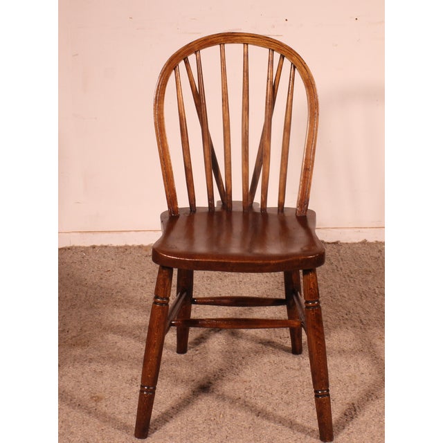 19th Century Windsor Chairs, Set of 6 For Sale - Image 4 of 14