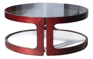 Round Coffee Table, Italy, 1970s