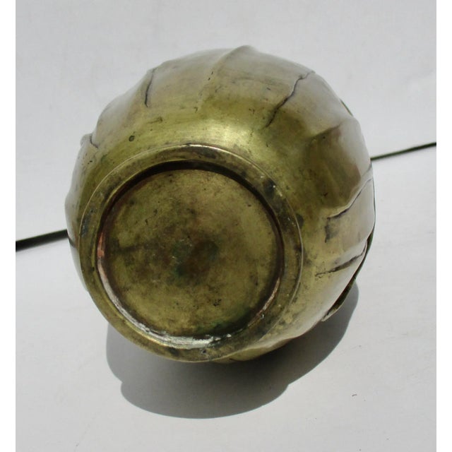 Antique Bronze Corn Cob Vase French Art Nouveau 1900s For Sale In New York - Image 6 of 6