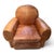 Old Hickory Tannery Leather Club Chairs and Ottoman For Sale - Image 4 of 12