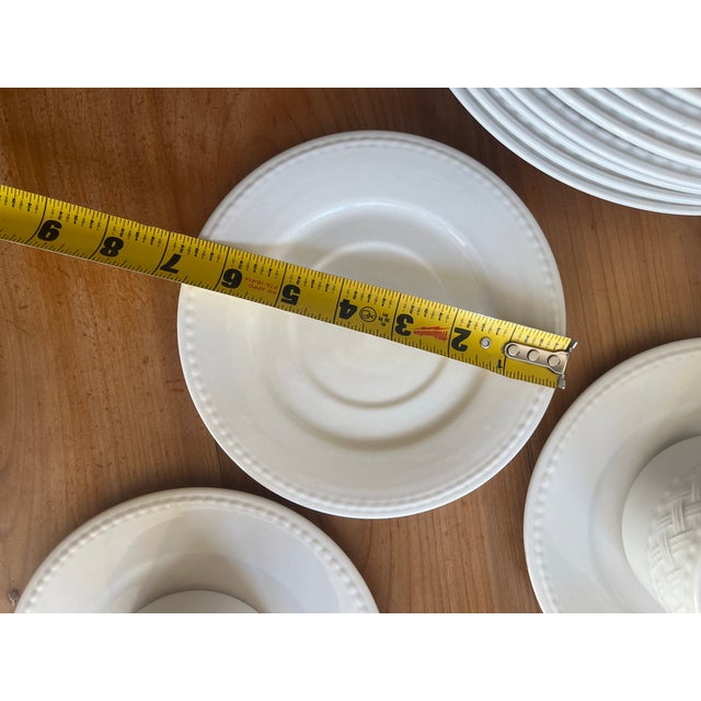 Vintage Farberware Trellis Dinnerware Set - Rare in Large Quantities and Discontinued - 44 Piece For Sale - Image 12 of 12