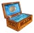 Victorian Marquetry Jewelry Box in Mahogany, Rosewood & Satinwood For Sale